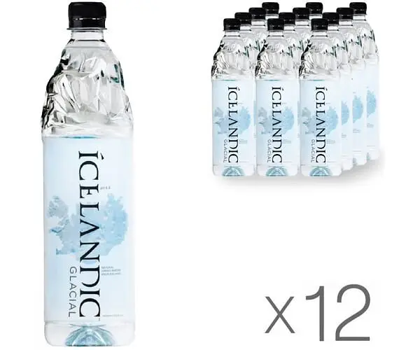 Icelandic Glacial, 1 л, упаковка 12 шт., Айсландік Глесіал, Вода мінеральна негазована, ПЕТ - фото 2