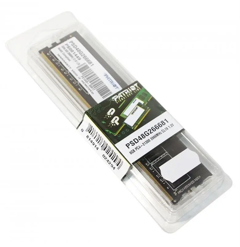 Модуль пам'яті DDR4 8GB/2666 Patriot Signature Line (PSD48G266681) - фото 2