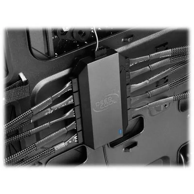 Контроллер вентилятора Deepcool 10 Port Fun Hub (FH-10) - фото 6