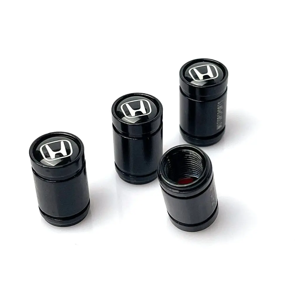Захисні ковпачки на ніпеля Honda Чорні 4 шт - фото 4