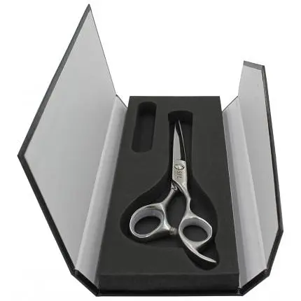 Ножницы парикмахерские SPL 6 дюймов серые (96811-60) - фото 2