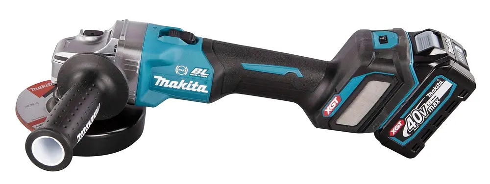 Шліфмашина кутова акумуляторна Makita GA023GZ (125 мм, 3000-8500 об/хв, BL, AFT, AWS, XGT, без акумуляторів та зарядного пристрою) - фото 5