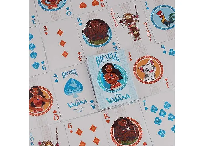 Карты игральные United States Playing Card Company Bicycle Disney Vaiana (ВР_КИБДВ) - фото 3
