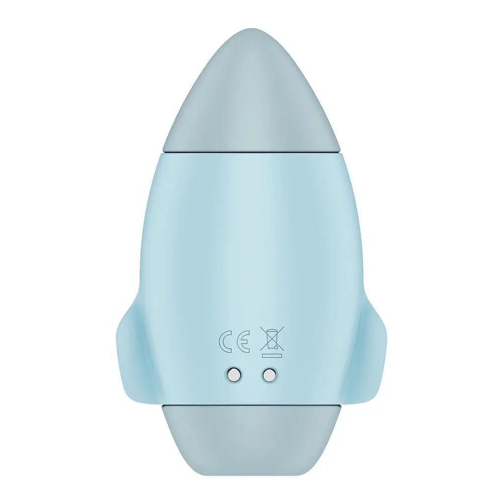 Стимулятор Satisfyer Mission Control Вакуумний, 10 см блакитний - фото 3
