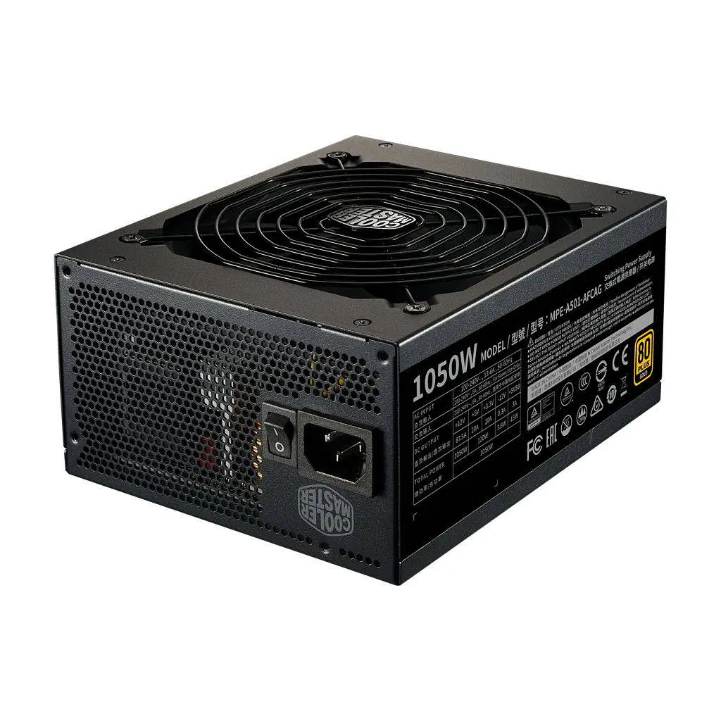 Блок живлення Cooler Master MWE Gold 1050 V2 80+ Gold (MPE-A501-AFCAG-EU) Black Б/в - фото 4