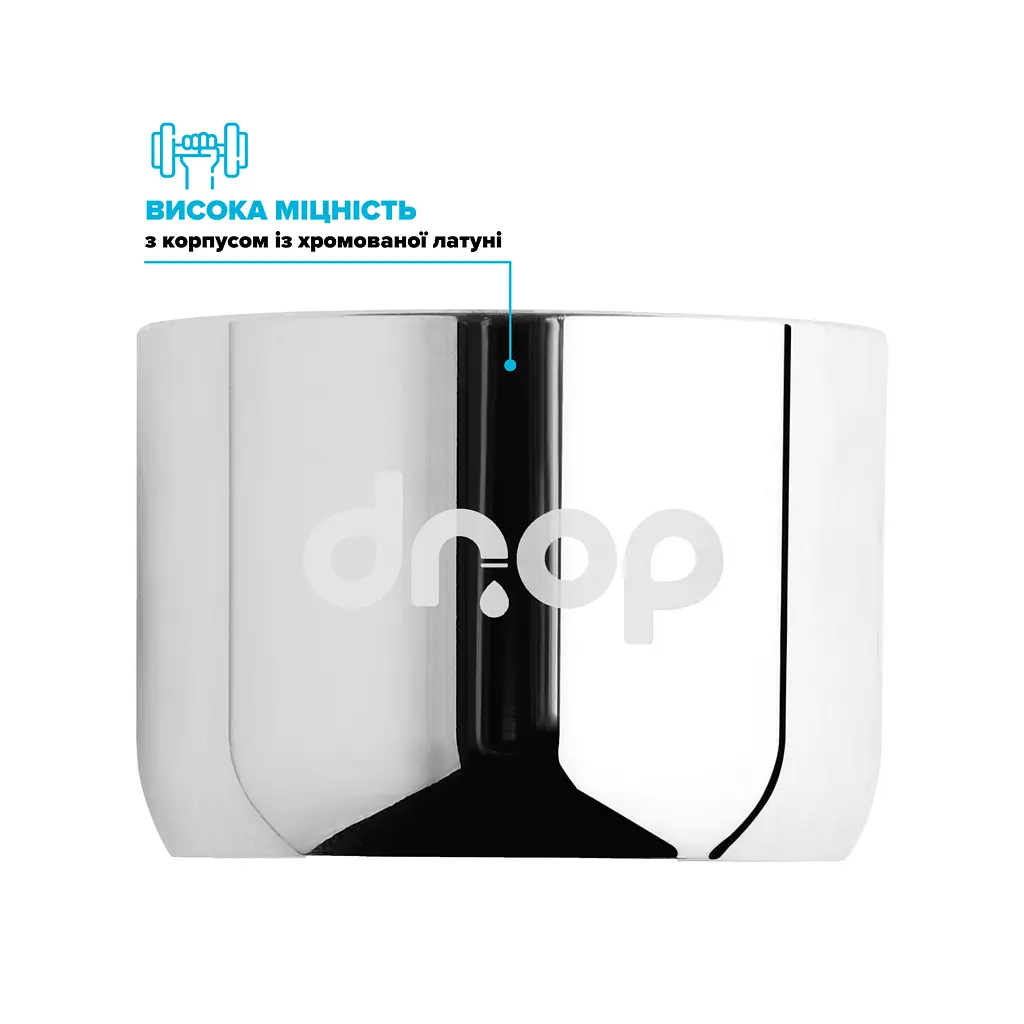 Водозберігаючий аератор Drop PM03T-22 для змішувача - Економія 75%, 3 л/хв, внутрішня F 22 мм - фото 6