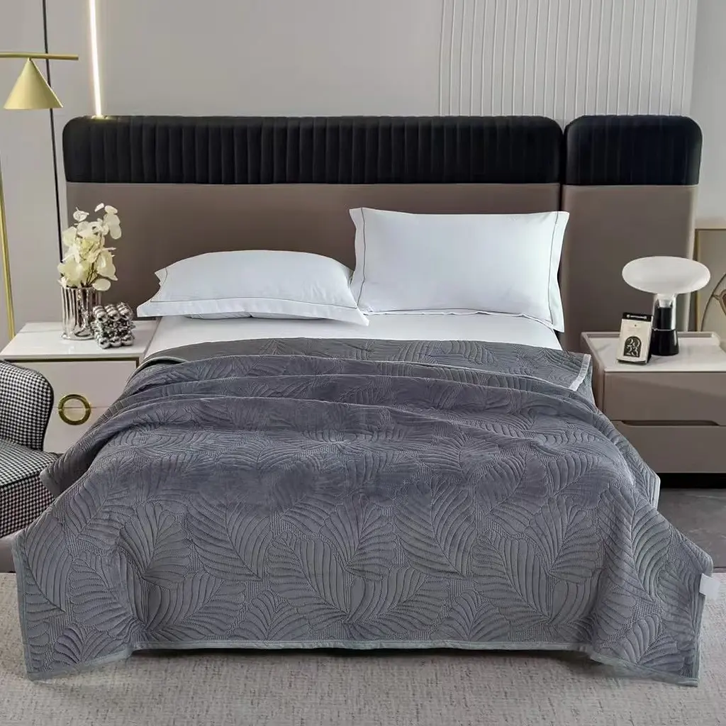 Покривало Soho Velvet 200х220 см Silver (A120077) - фото 4