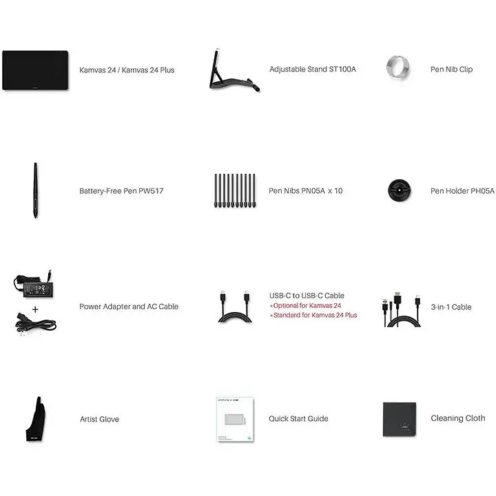 Монітор графічний Huion Kamvas 24 GS2401 [67871] - фото 4