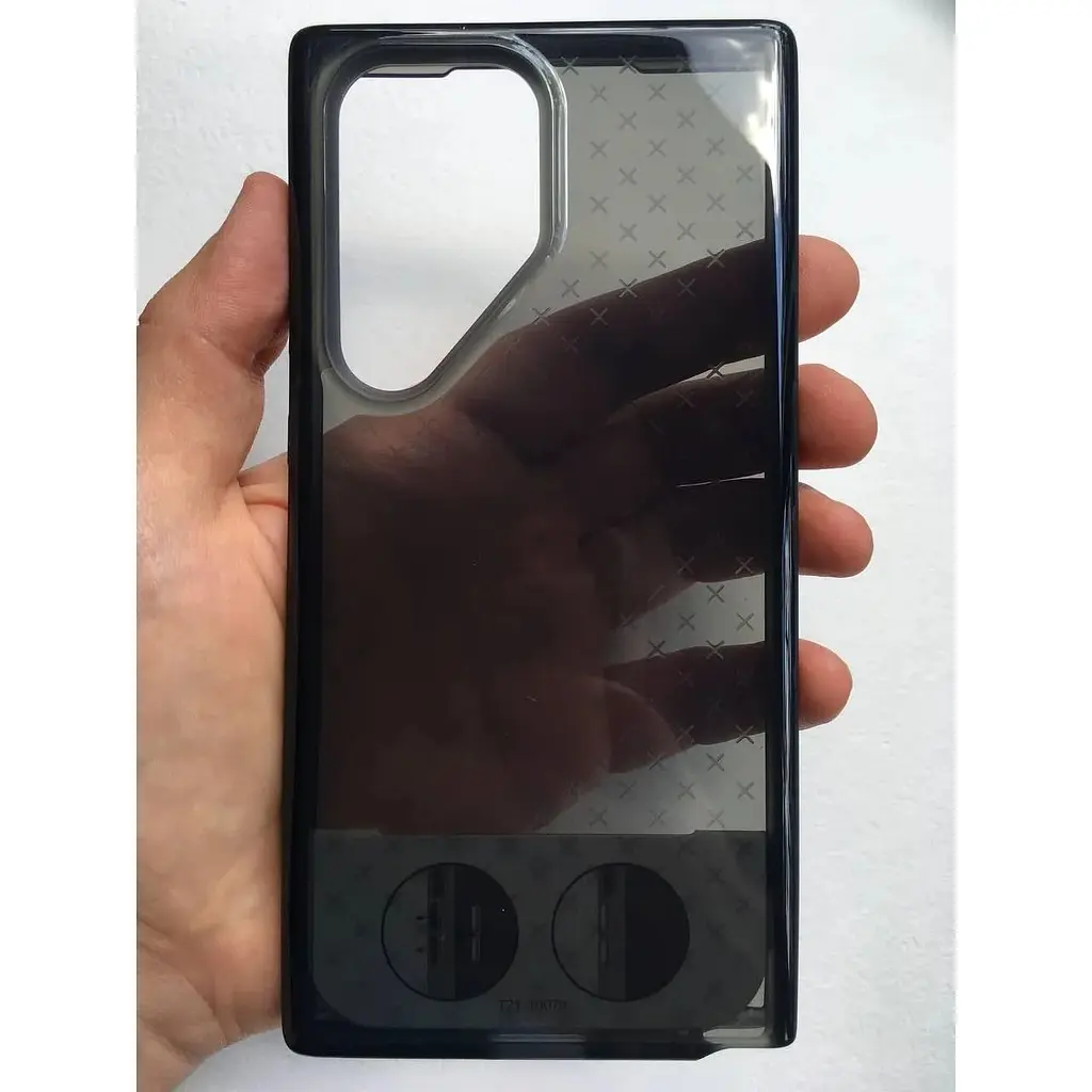 Оригинальный противоударный чехол Tech21 Evo Check для Samsung Galaxy S23 Ultra (6.8") Black (T21-10102) - фото 2