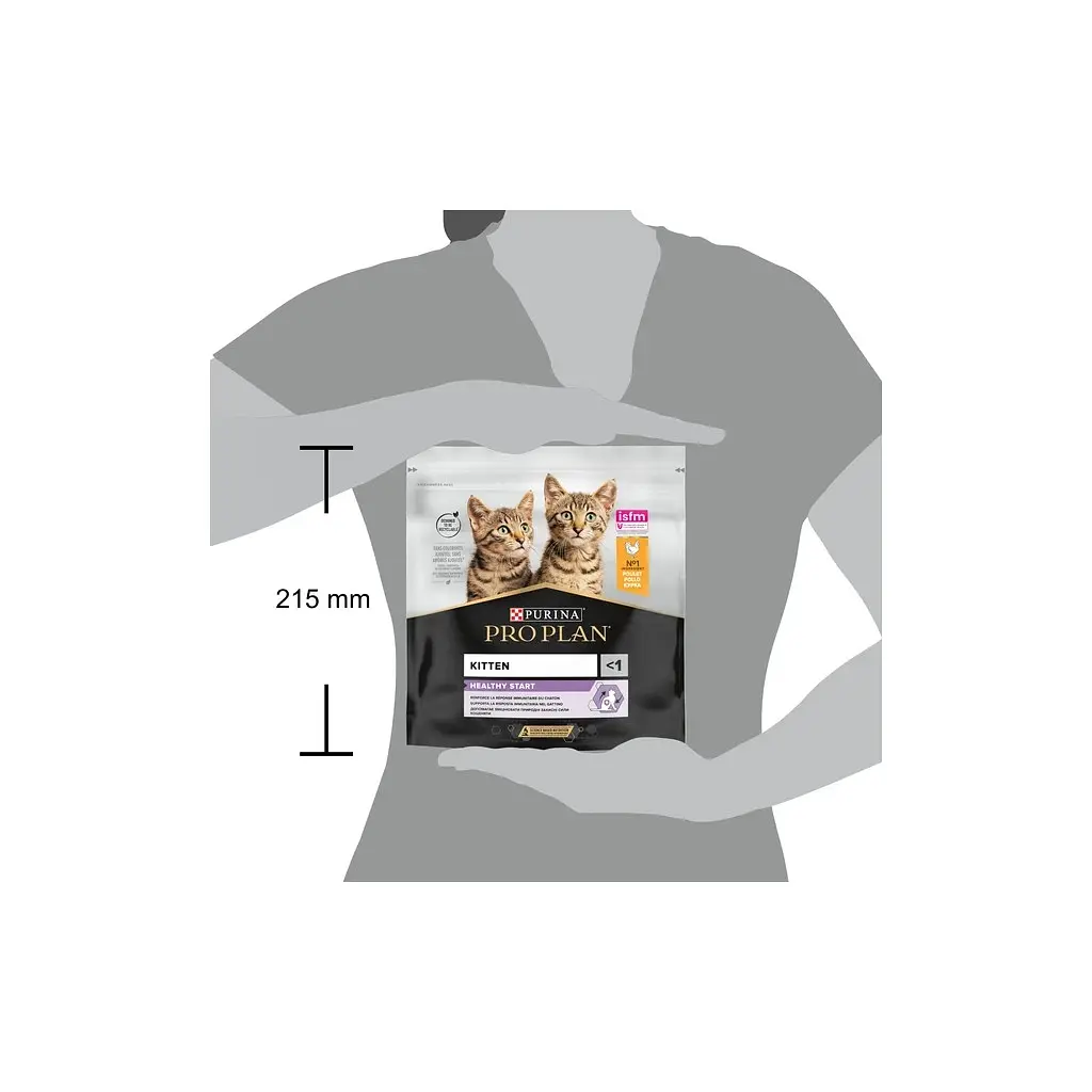 Сухий корм для кішок Purina Pro Plan Original Kitten з куркою 400 г (7613036545099) - фото 3