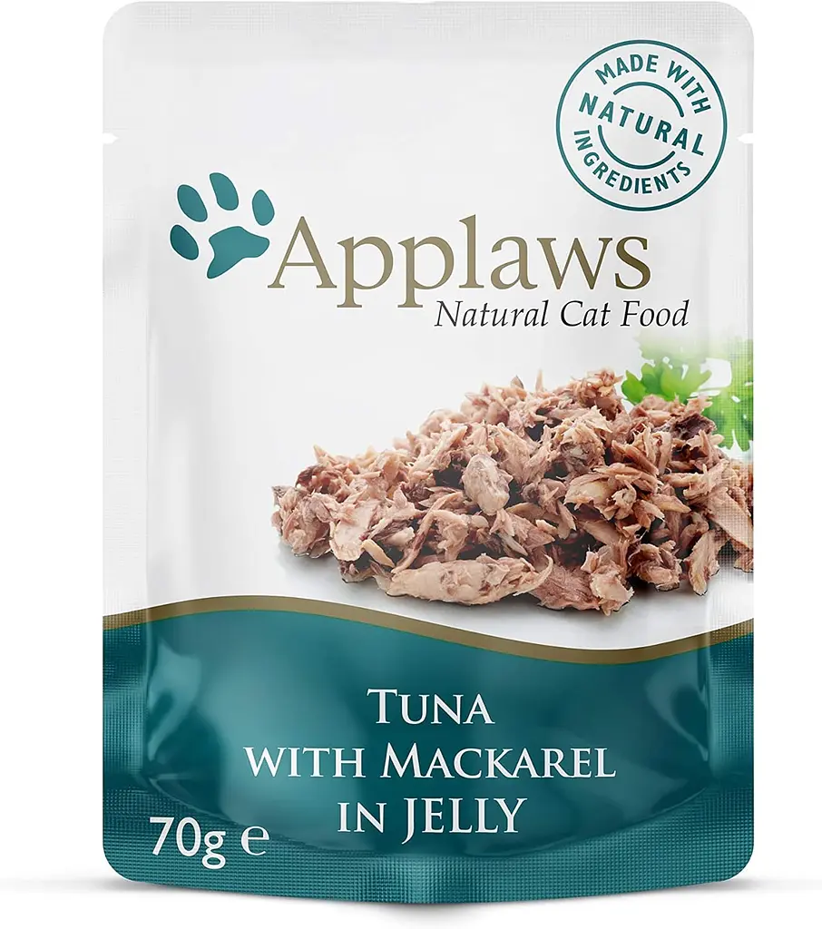 Вологий корм для котів у желе Applaws Tuna with Mackerel in Jelly - тунець зі скумбрією, 70 г - фото 4
