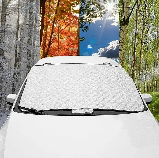 Чохол на лобове скло від замерзання Heyner Windscreen Cover Pro 95х145 см (Подвійна Щільна) (512500) - фото 6