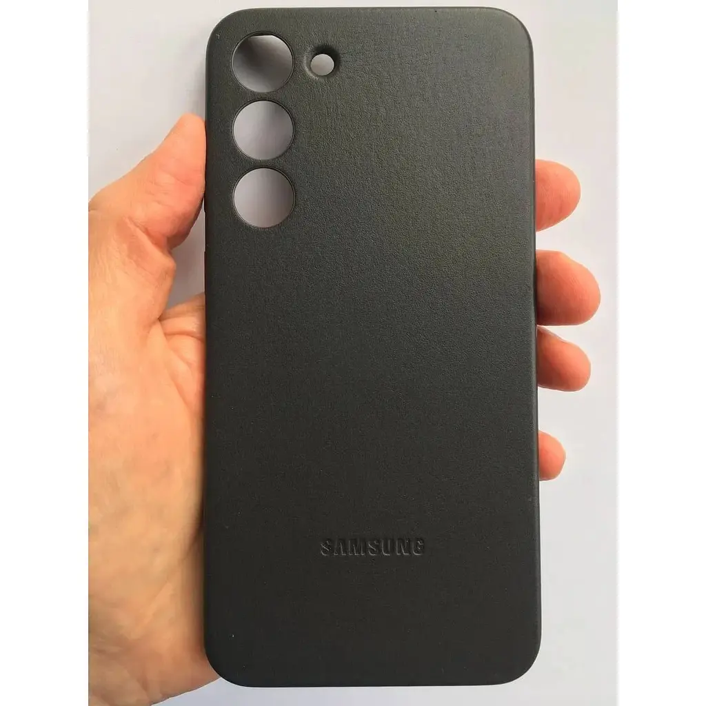 Оригінальний шкіряний чохол Samsung Leather Case Cover для Galaxy S23 Plus (6.6") Black (EF-VS916LBEGRU) - фото 5