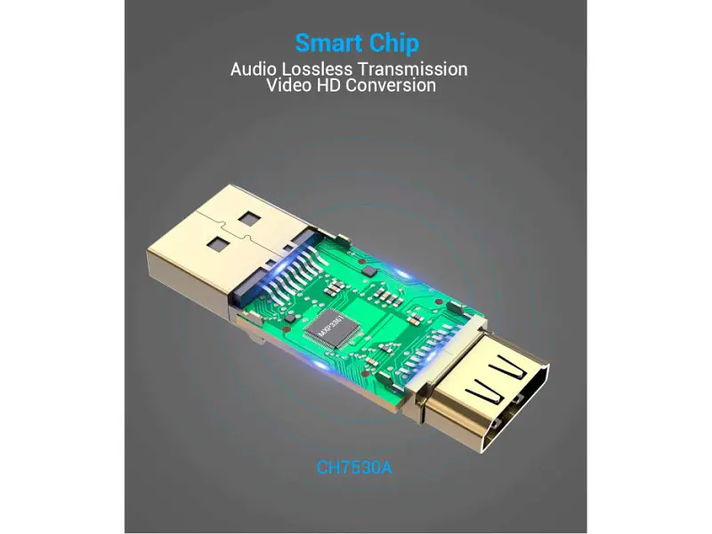 Адаптер Vention DisplayPort to HDMI (HBPB0) - фото 3