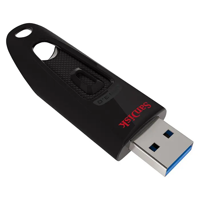 Флеш-накопичувач Sandisk USB 3.0 Ultra 64Gb (130Mb/s) Black (SDCZ48-064G-U46) - фото 3