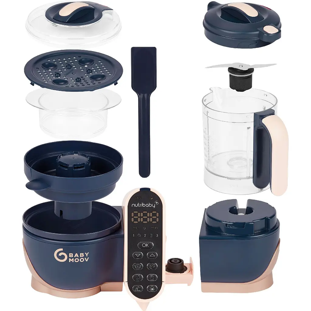 Пароварка-блендер Babymoov Nutribaby XL синий (A001127) - фото 3