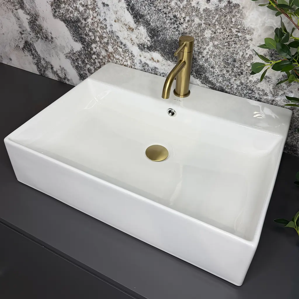 Умивальник VBI Rutino підвісний 60x46 см white VBI-017601