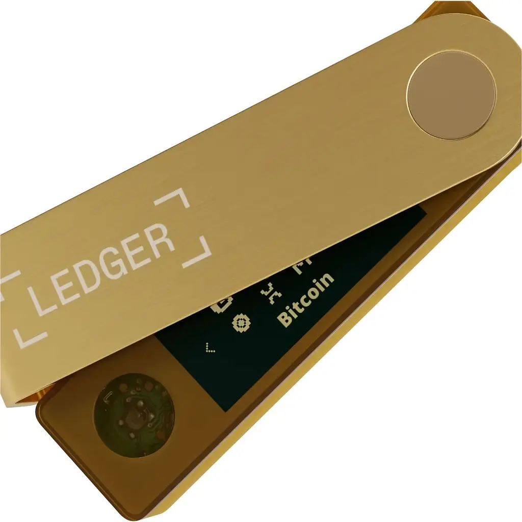 Криптогаманець Ledger Nano X Gold [135794] - фото 5