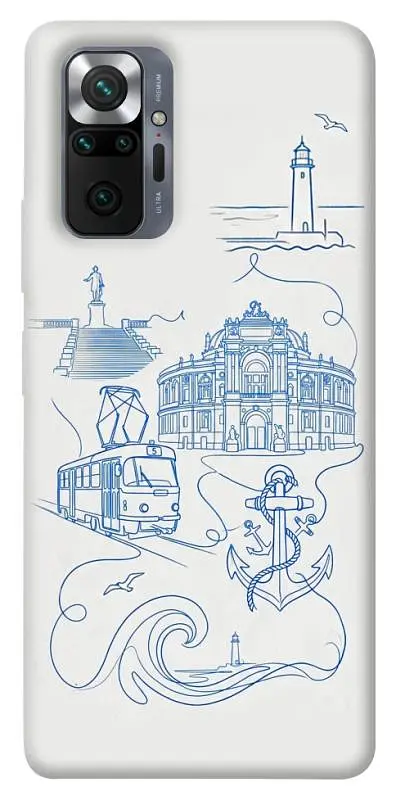 TPU чохол Demsky Southern pearl для Xiaomi Redmi Note 10 Pro