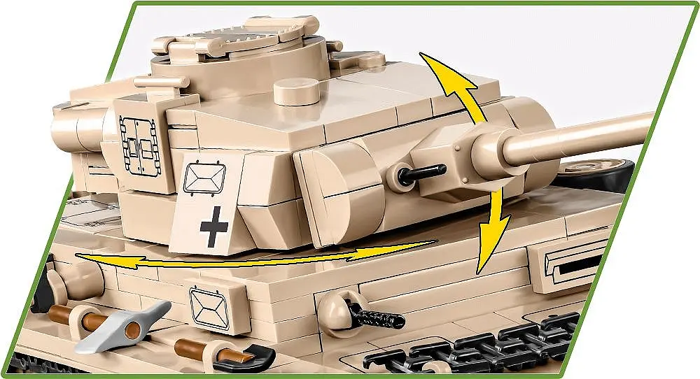 Конструктор COBI танк 1:28 PANZER III AUSF.J 2562 - фото 6