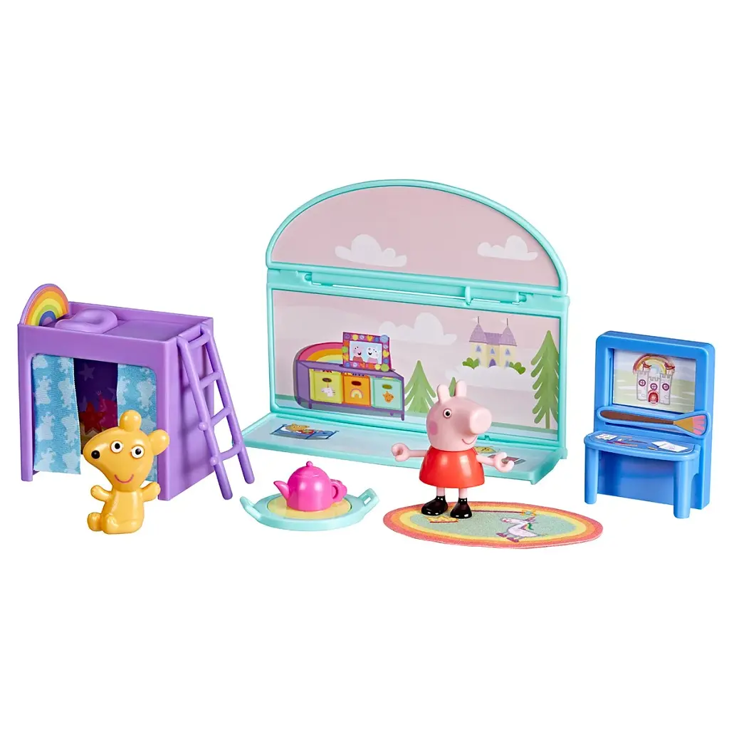 Ігровий набір Peppa Pig Кімната Пеппи, фігурка та 7 аксесуарів - фото 2