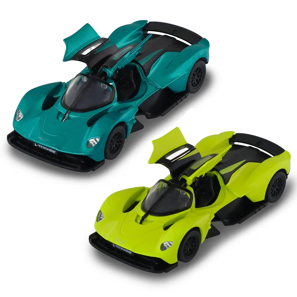 Автомодель TechnoDrive Aston Martin Valkyrie 2024 зелений жовтий (250951) - фото 9