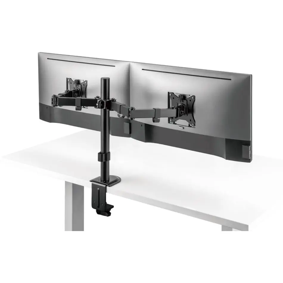 Кронштейн настільний для двох моніторів 17-32 дюйми OfficePro OPSMA-102 Black - фото 10