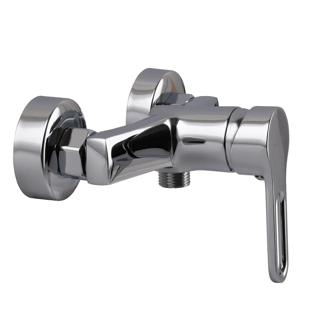 Змішувач для душу Globus Lux Dolly GLD-0105N хромований для ванної кімнати з термостатом і економією води - фото 3