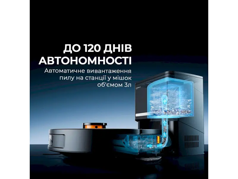 Робот-пилосос з вологим прибиранням Deerma S30 (DEM-S30) - фото 9