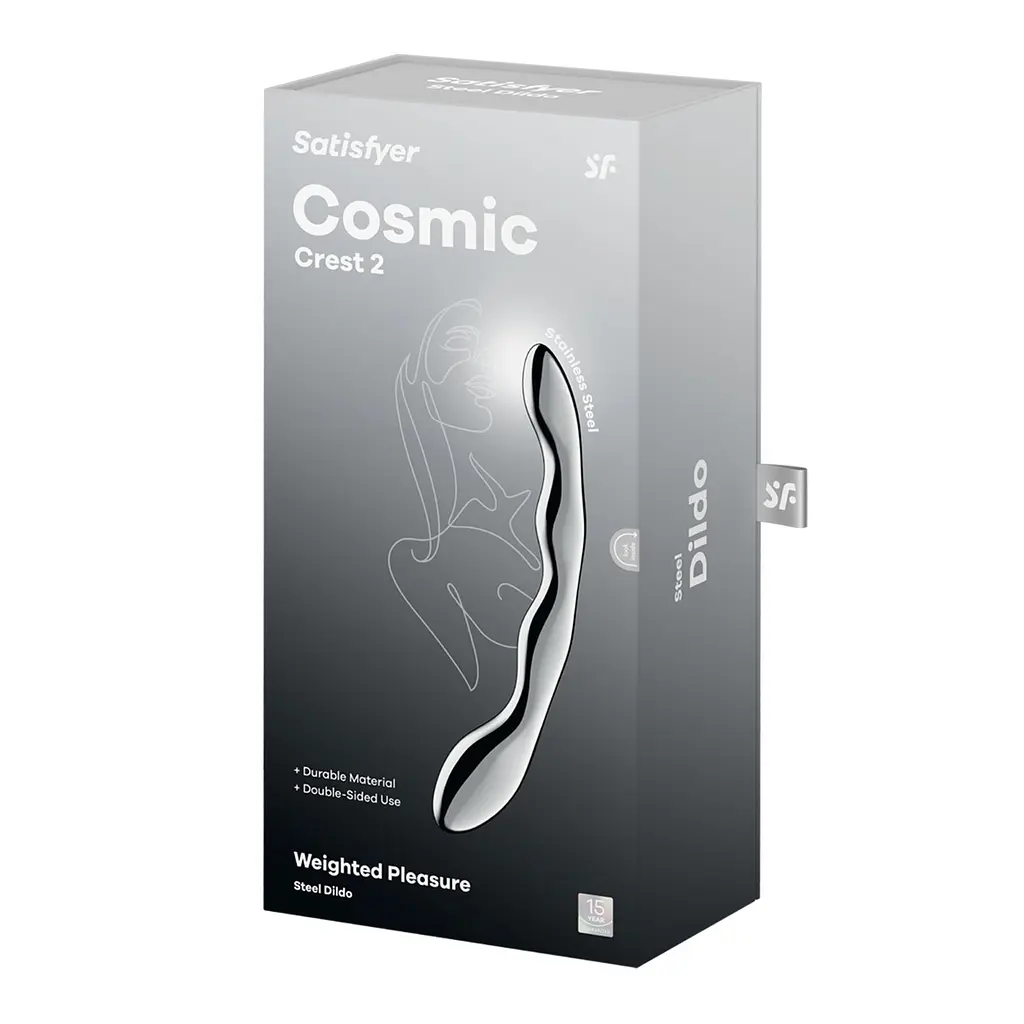 Металевий ділдо Satisfyer Cosmic Crest 2 - фото 5
