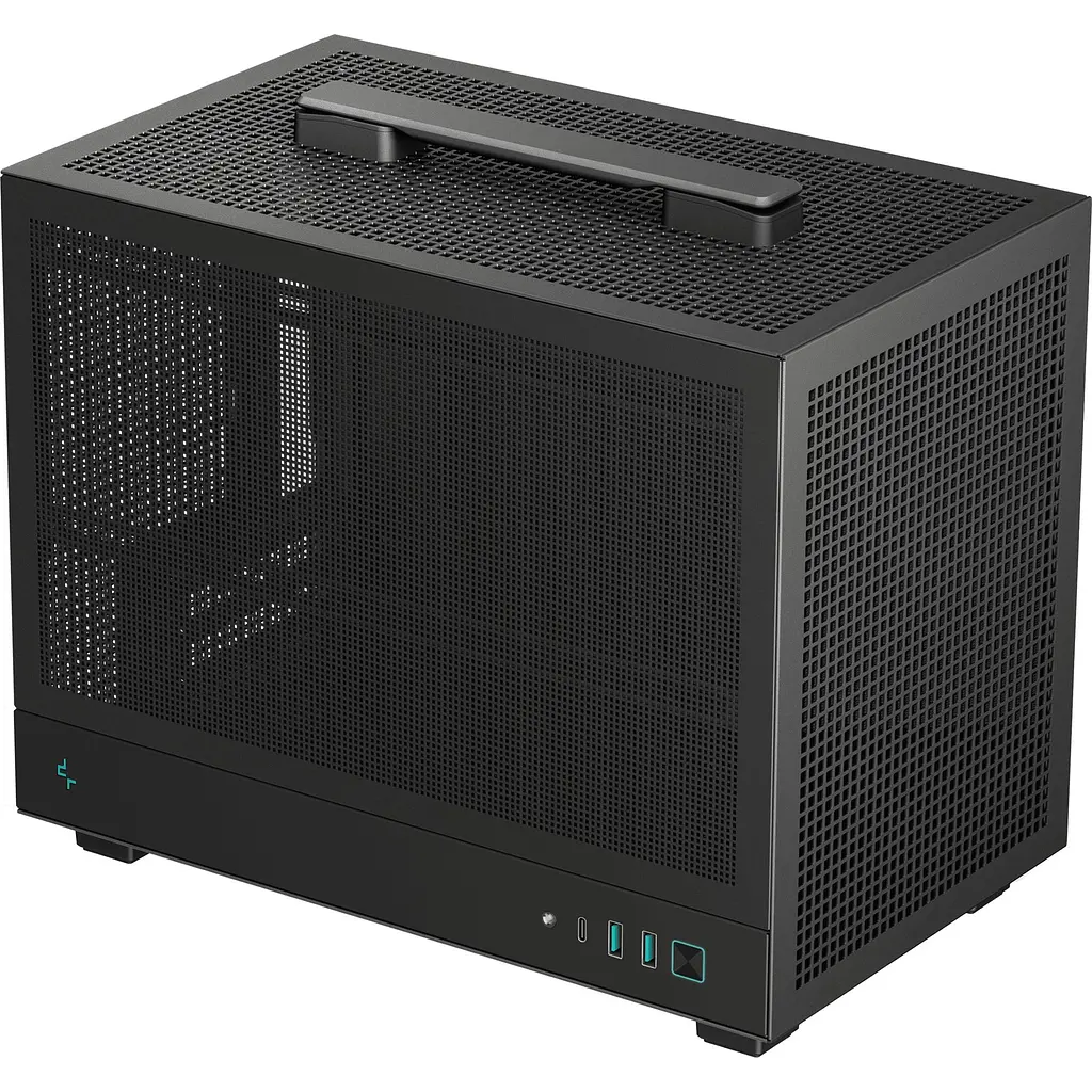 Корпус Deepcool CH160 Mesh Black (R-CH160-BKNMI0-G-1) [146739] - фото 2