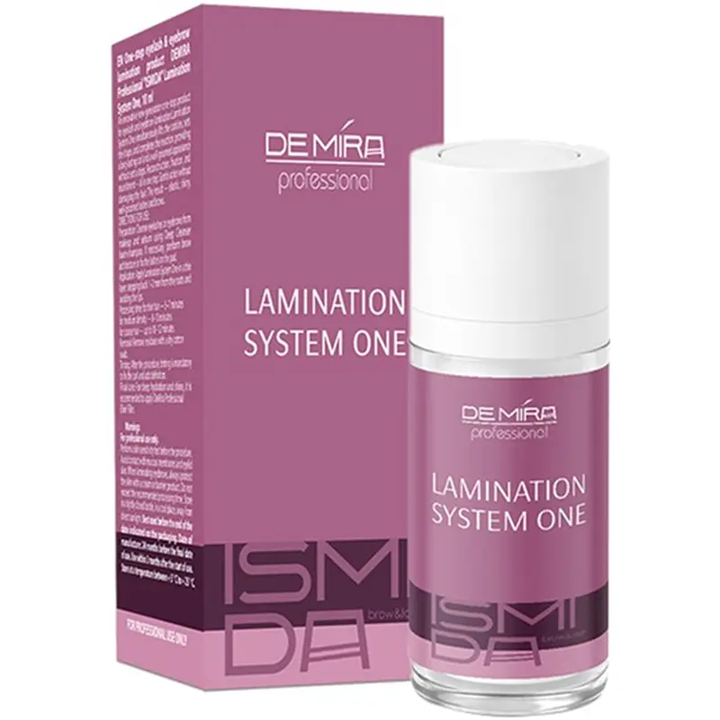 Однокроковий засіб дл ламінування вій та брів DeMira Professional Ismida Lamination System One 10 мл