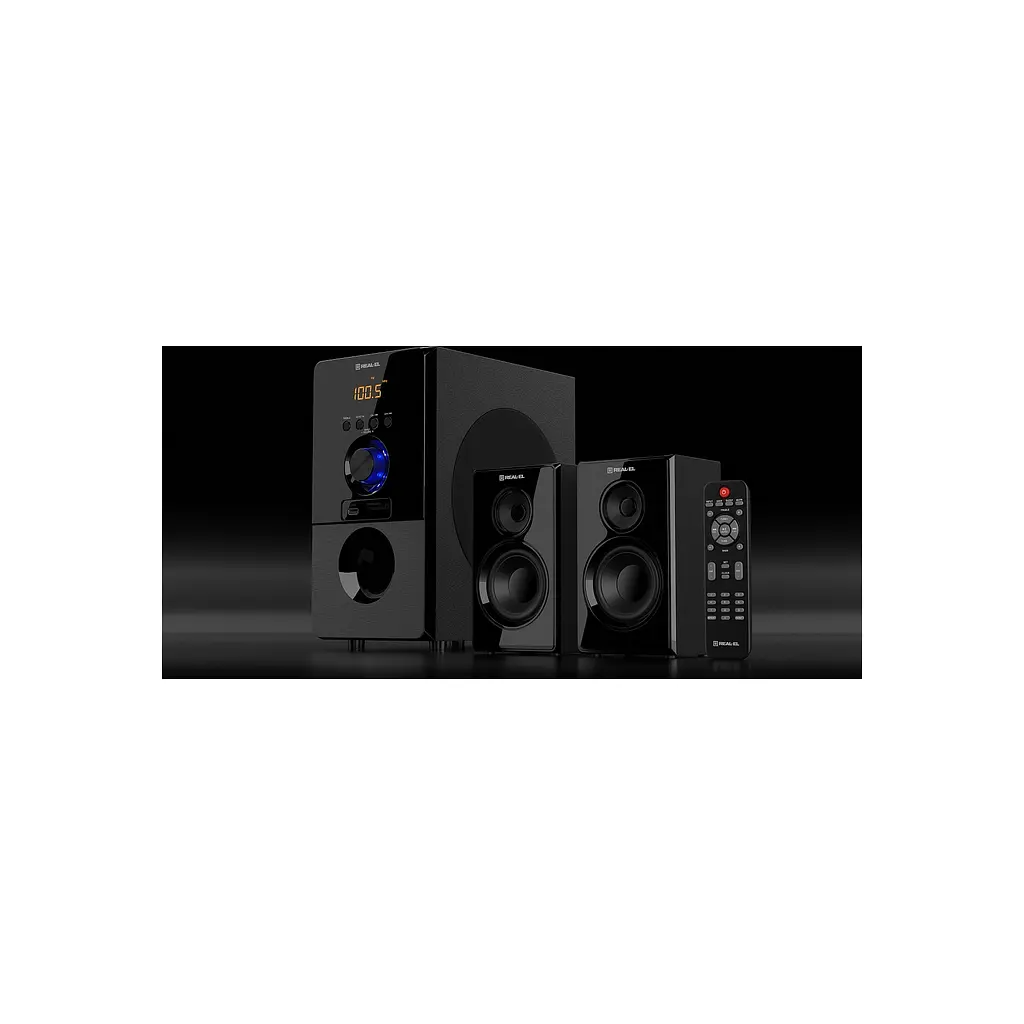 Акустична система REAL-EL M-555 Black (EL121300013) - фото 5