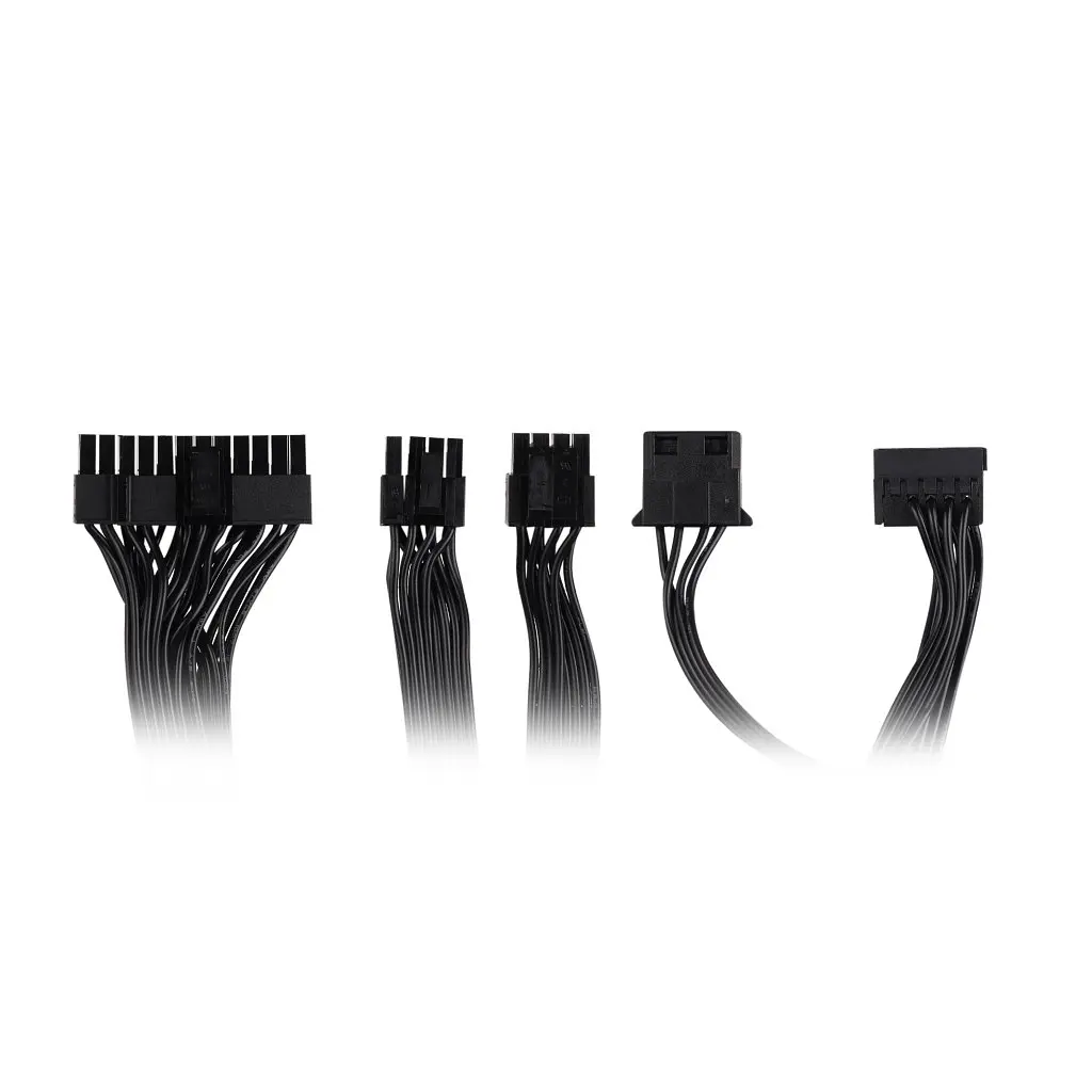 Блок живлення 2E MASTER POWER (550W), >80, 80+ White, 120mm, 1xMB 24pin(20+4), 1xCPU 8pin(4+4), 3xMolex, 5xSATA, (2E-MP550-120APFC) - фото 8
