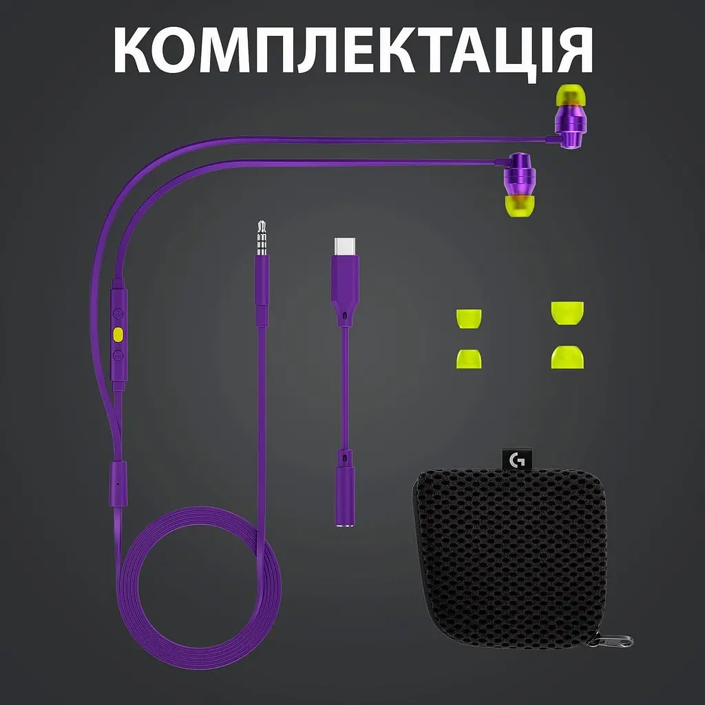 Навушники Logitech G333 Purple (981-000936) - фото 9