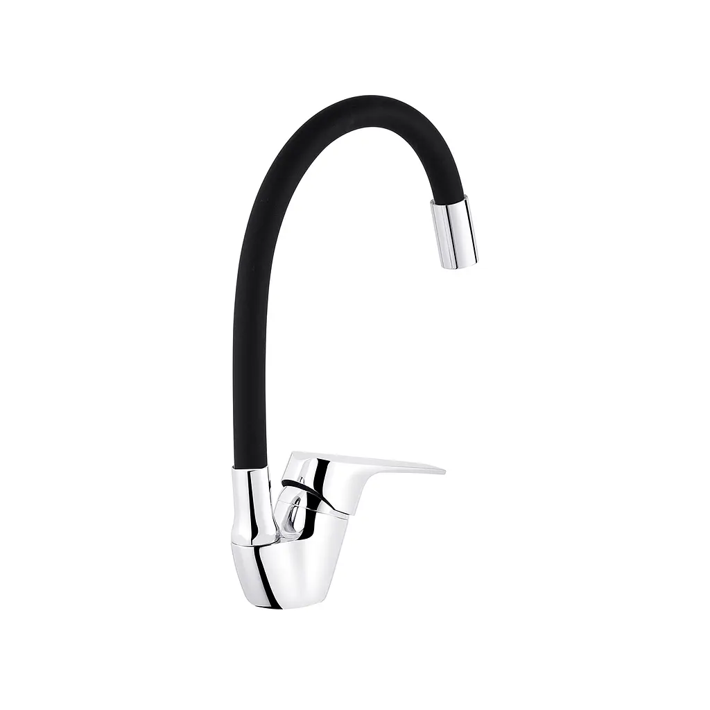 Змішувач для кухні Kroner KRM Odra - C032BLK CV021167 Чорний матовий - фото 3