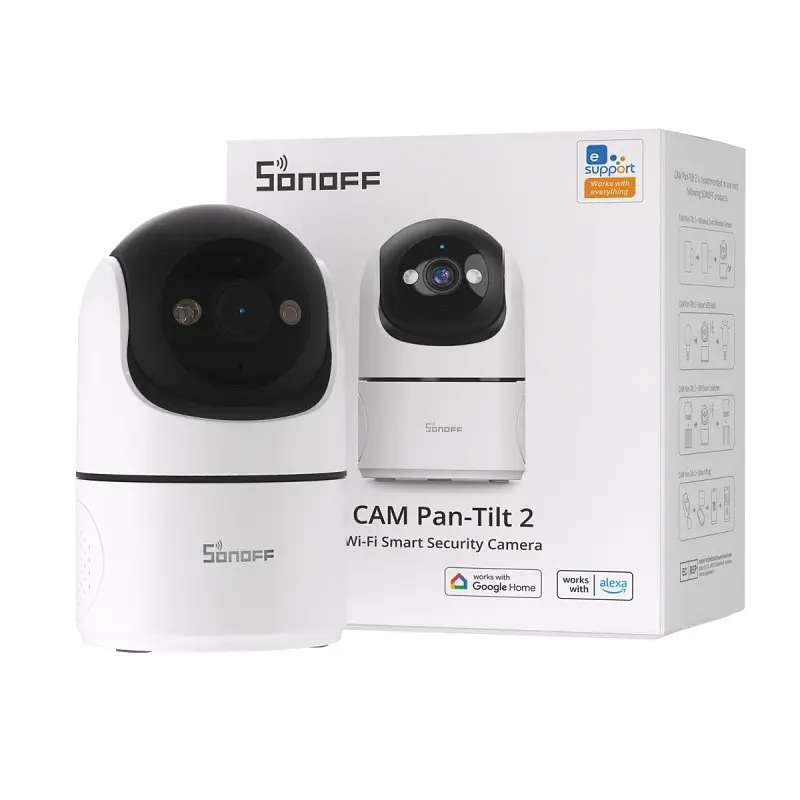 IP-камера поворотна Wi-Fi - SONOFF CAM Pan-Tilt 2 Smart Indoor Home Security Camera - фото 4