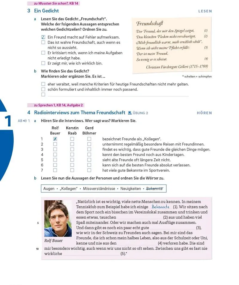 Sicher! aktuell B2 Arbeitsbuch mit Audios online Deutsch als Fremdsprache - Сюзанна Швальб - фото 3