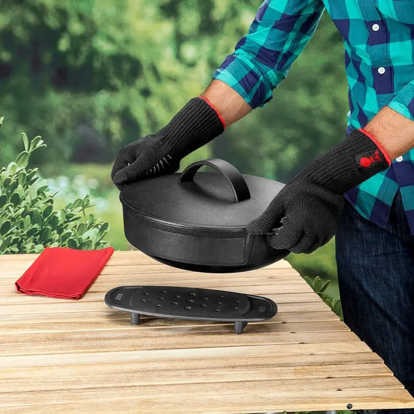 Жаростійка рукавичка Weber для гриля (6670) - фото 2