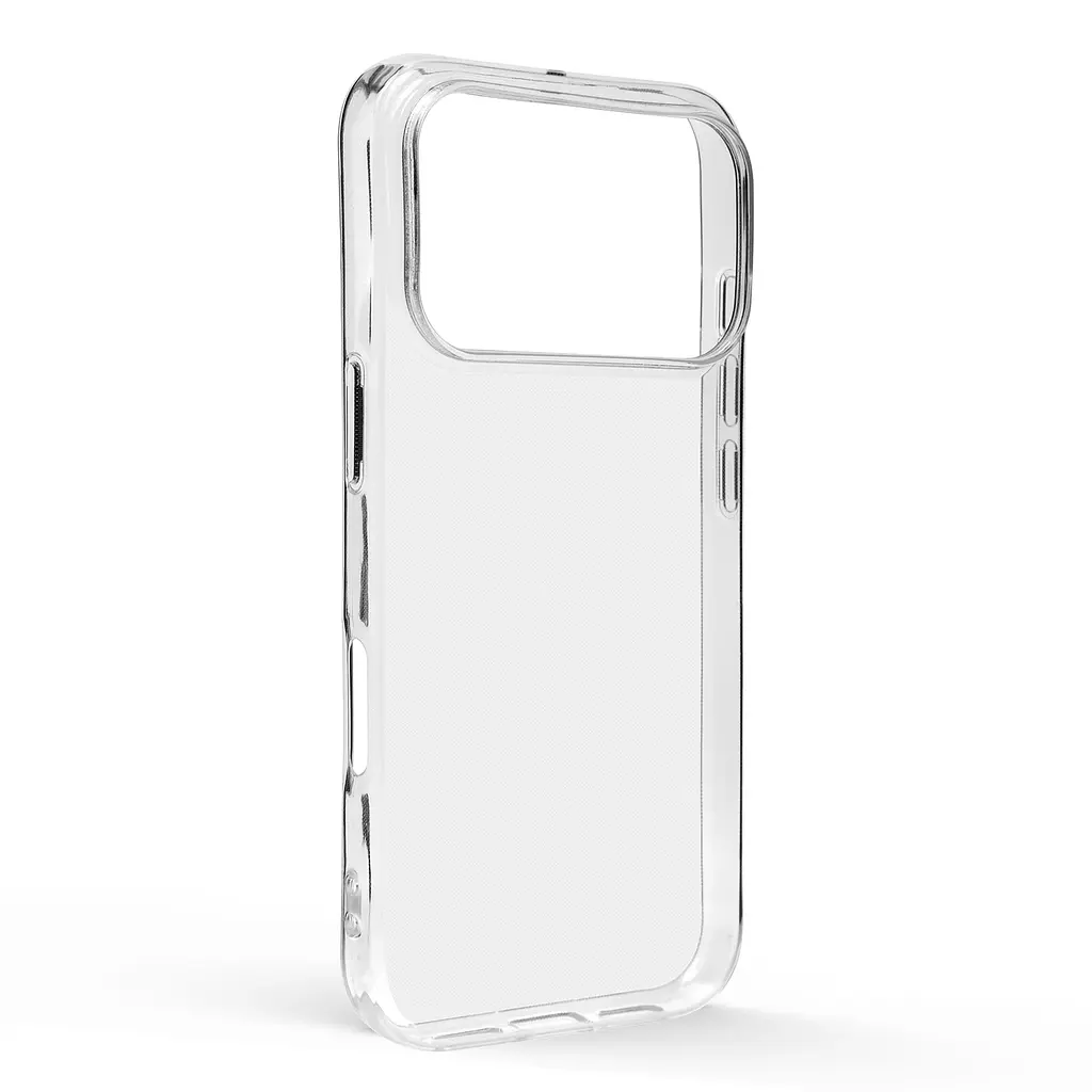 Прозрачный чехол для Apple iPhone 17 Pro с защитой камеры, тонкий, силиконовый, бесцветный, ударопрочный, противоударный бампер с закрытой камерой, ArmorStandart (ARM86741) - фото 2