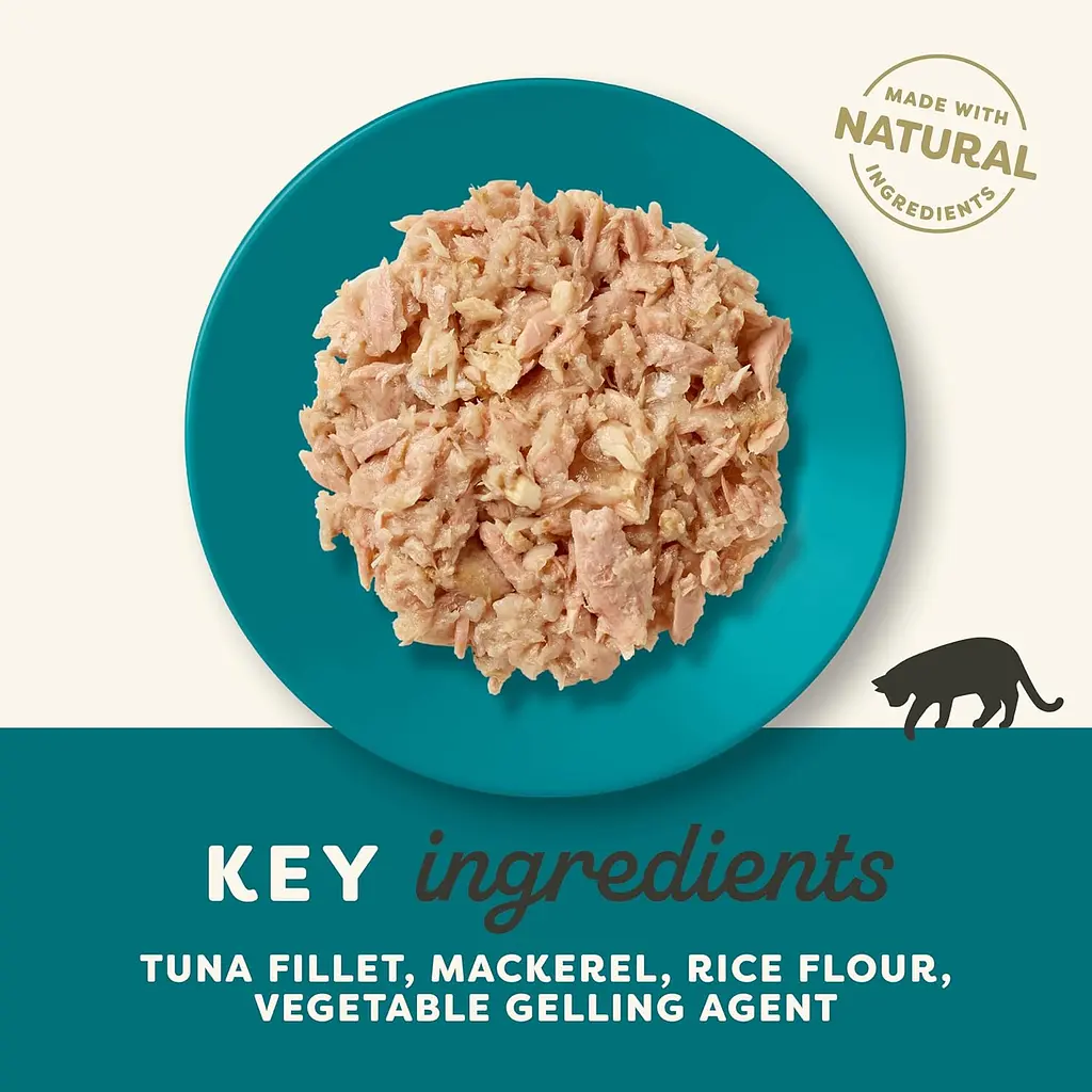 Вологий корм для котів у желе Applaws Tuna with Mackerel in Jelly - тунець зі скумбрією, 70 г - фото 2