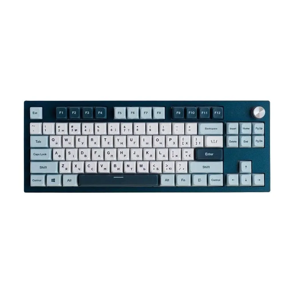 Клавіатура MONTECH Freedom MK87FB TKL FB USB UA Gray (MK87FB)