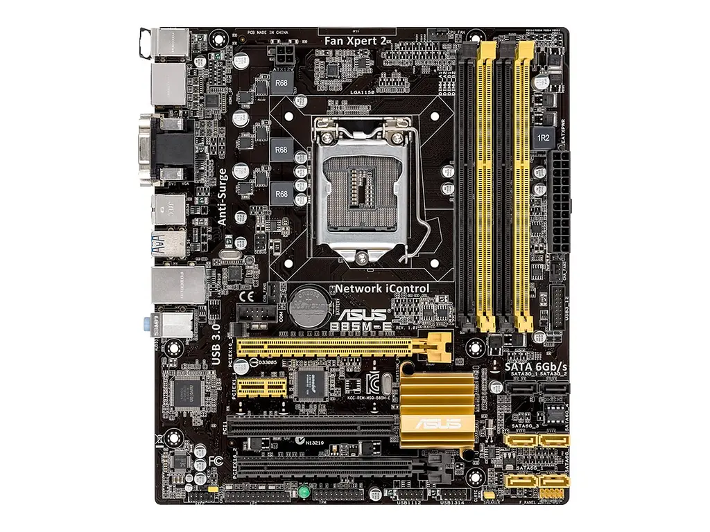 Материнська плата Asus B85M-E LGA 1150 (B85M-E) Б/В - фото 2