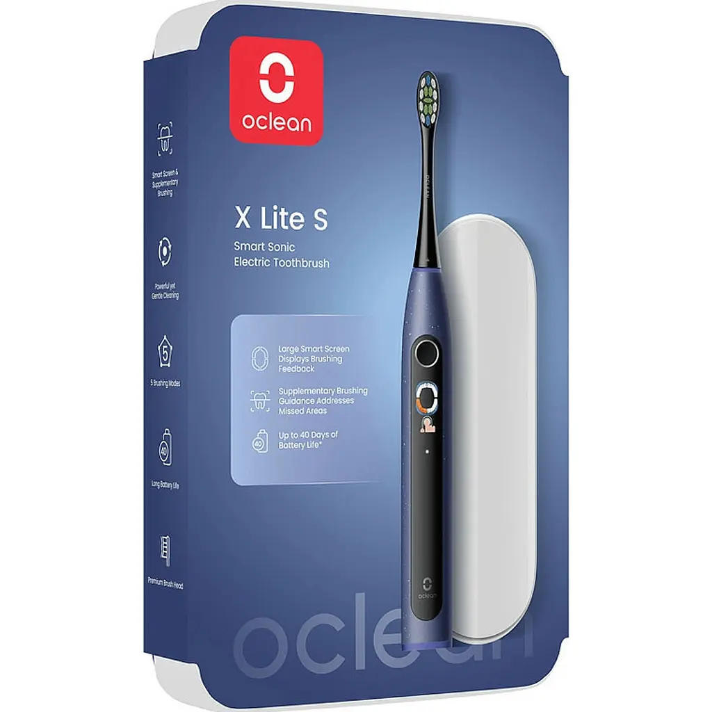 Електрична зубна щітка Oclean X Lite Set Blue [123146] - фото 5