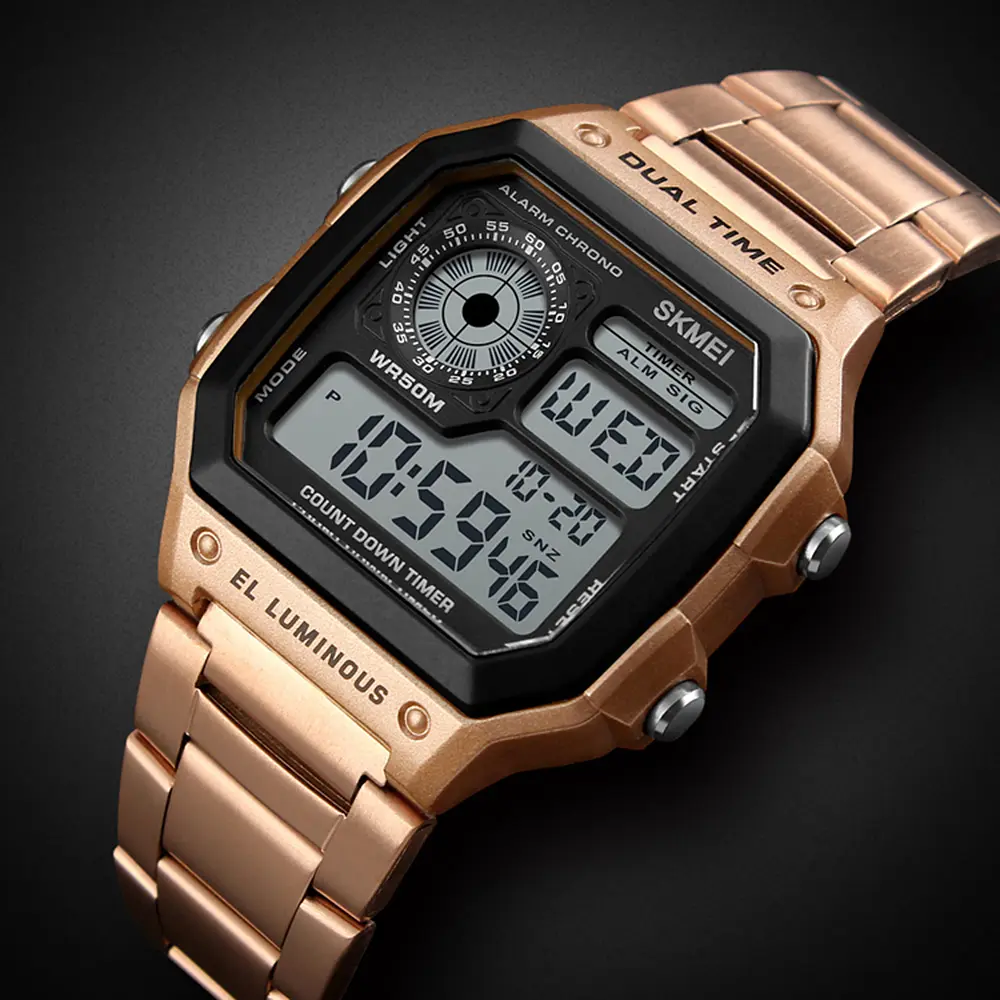Наручний годинник 1335RG Rose Gold Skmei acs0030804 - фото 4