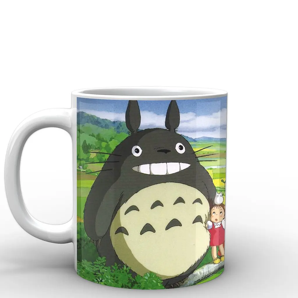 Кухоль GeekLand Мій сусід Тоторо My Neighbor Totoro Тоторо та друзі NT.02.012.183 330 мл білий - фото 3