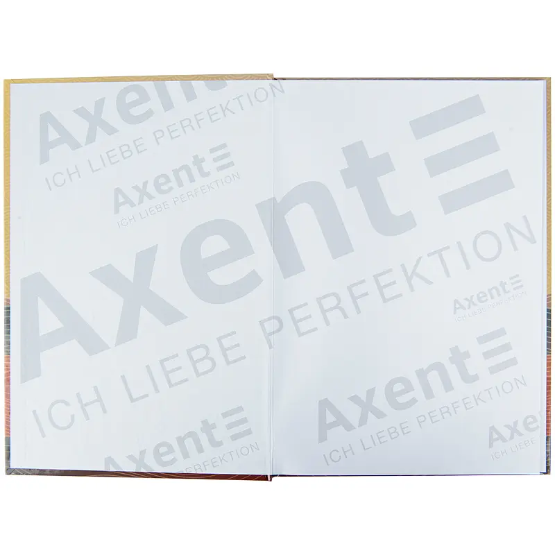 Книга записна Axent Waves A4 в клітинку 96 аркушів бронзова (8422-563-A) - фото 2