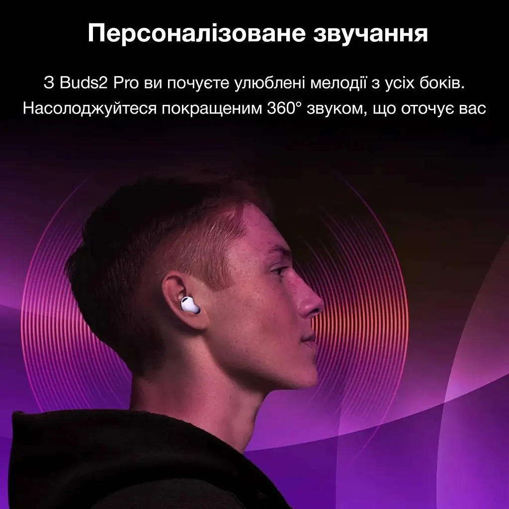 Бездротові навушники Inspire Buds2 Pro Purple - фото 3