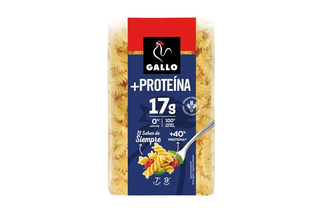 Макарони спіральки "Proteina Hélices" ТМ "Gallo", 400 г