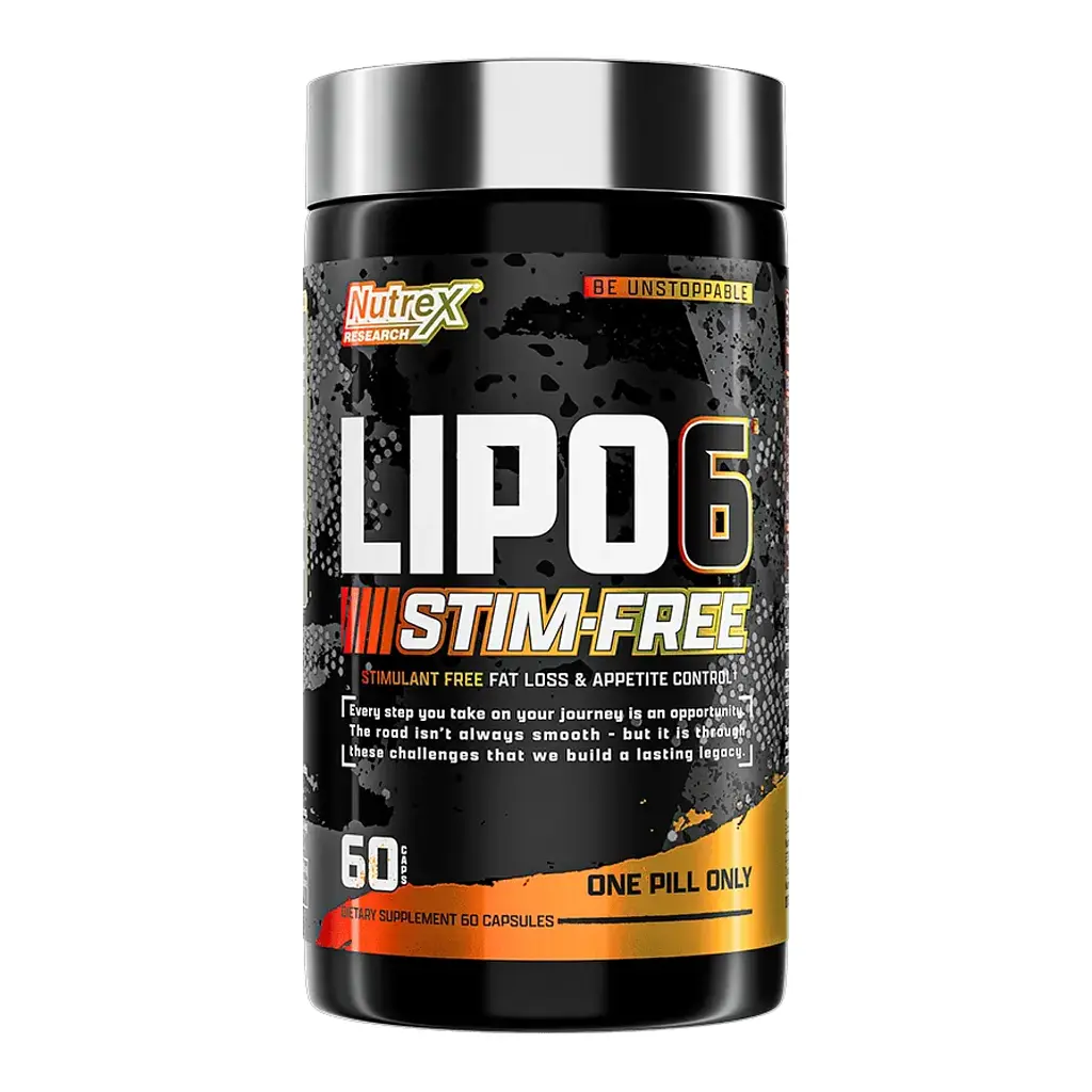 Жироспалювач без Стимуляторів Lipo-6 Stim-Free - 60 капсул